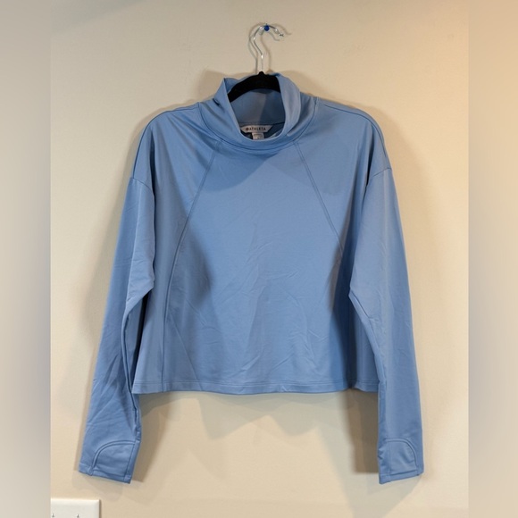 Athleta Tops - 🔥Athleta Women's Light Blue Long Sleeve Top Size L NWOT🔥